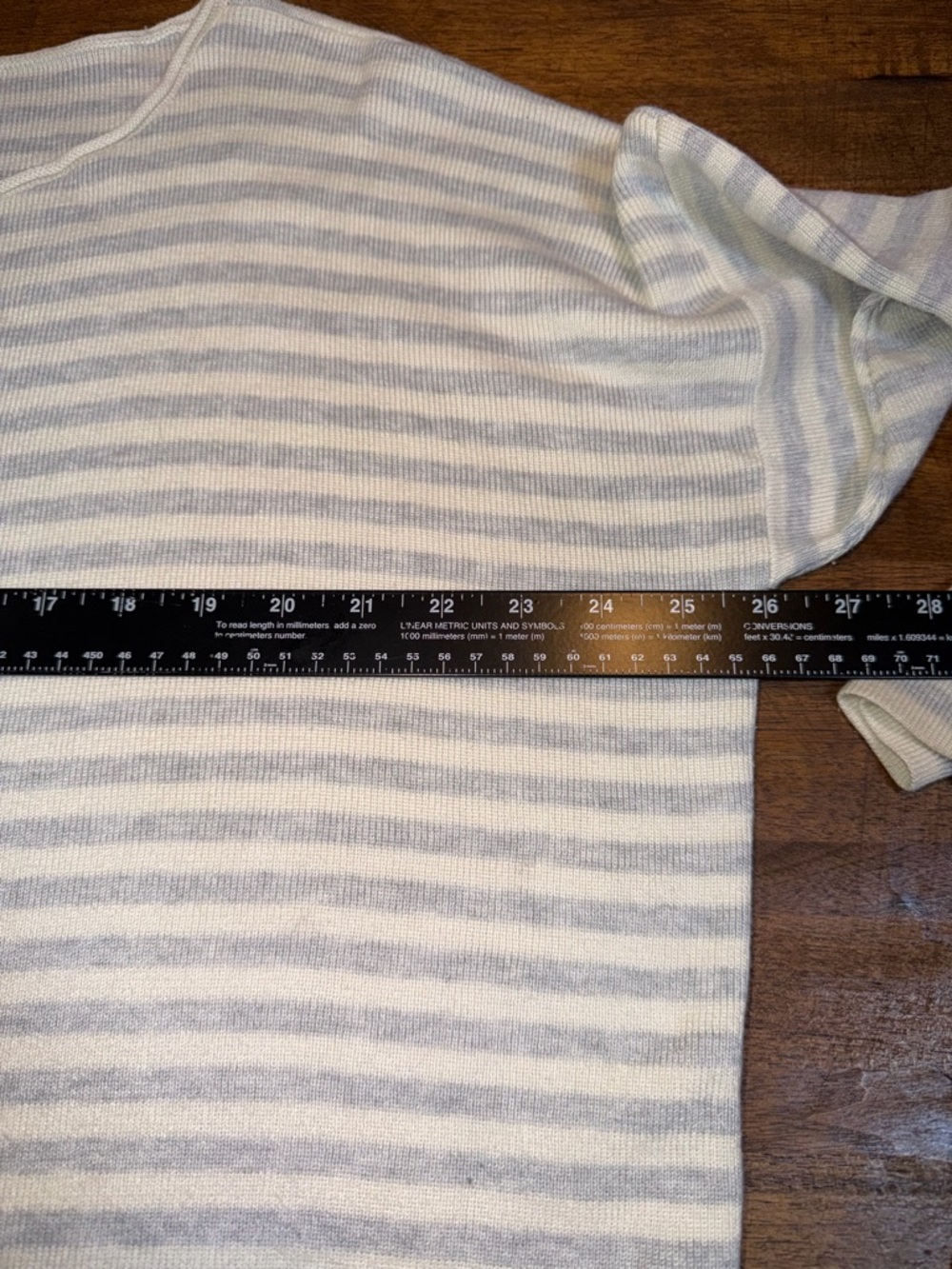 Eileen Fisher Striped Crewneck Sweater - Picture 5 of 6